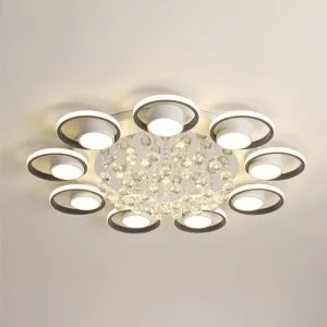 Đèn Ốp Trần Hiện Đại, Vòng Tròn Phối Phale Nghệ Thuật OT-023