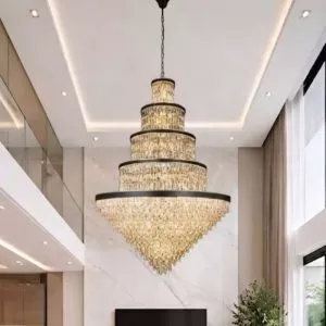 Đèn thả thông tầng-sảnh Phale phối kim loại cao cấp DC-305