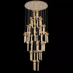 Đèn trang trí thông tầng-sảnh dạng thanh phale sủi bọt biển nghệ thuật DTT-119