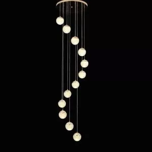 Đèn trang trí thông tầng-sảnh quả cầu hiện đại DTT-120