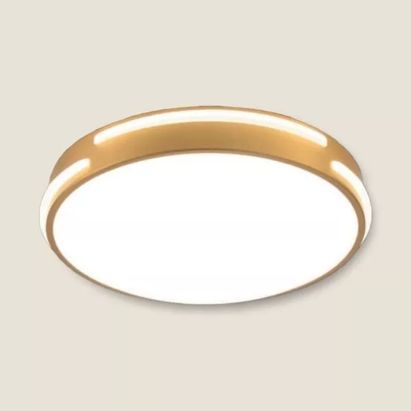 Đèn ốp trần viền đồng cao cấp, thiết kế hiện đại, tân cổ điển OT-3002 - Hình ảnh 2