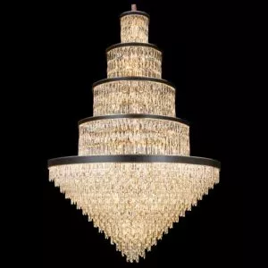 Đèn thả thông tầng-sảnh Phale phối kim loại cao cấp DC-305