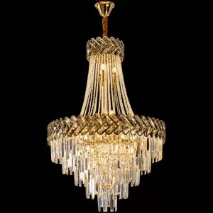 Đèn trang trí thông tầng – sảnh, thẻ pha lê cao cấp DTT-113