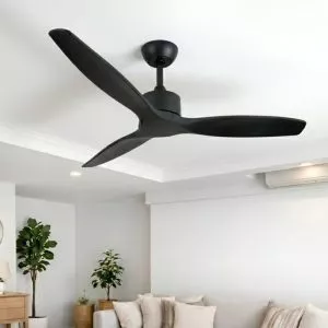 Quạt trần 3 cánh gỗ, thiết kế hiện đại QT-118