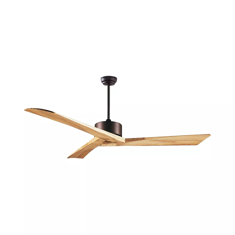 Quạt trần 3 cánh gỗ, thiết kế hiện đại QT-140 - Hình ảnh 2