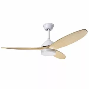 Quạt trần đèn, cánh gỗ, thiết kế hiện đại QT-109T