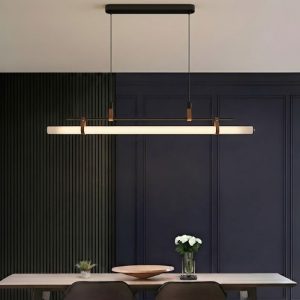 Đèn chùm hiện đại – thiết kế thả ngang, ống led nghệ thuật DC-418