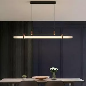 Đèn chùm hiện đại – thiết kế thả ngang, ống led nghệ thuật DC-418