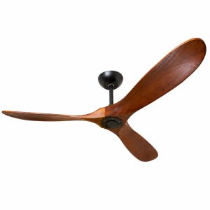 Quạt trần 3 cánh gỗ cao cấp, thiết kế Retro QT-184