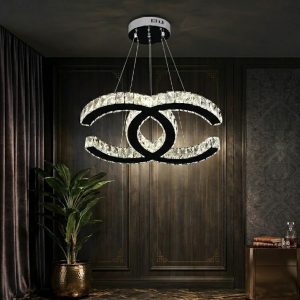 Đèn chùm phale, thiết kế thả ngang hiện đại DC-404