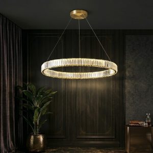 Đèn chùm phale, thiết kế vòng tròn phale cao cấp DC-412