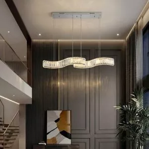 Đèn chùm phale, thiết kế thả ngang, thanh phale cao cấp DC-413