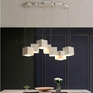 Đèn chùm hiện đại – thiết kế thả ngang, khối lập phương sáng tạo DC-415
