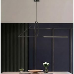 Đèn chùm hiện đại – thiết kế thả ngang, phong cách tối giản DC-416