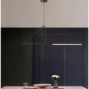 Đèn chùm hiện đại – thiết kế thả ngang, phong cách tối giản DC-416