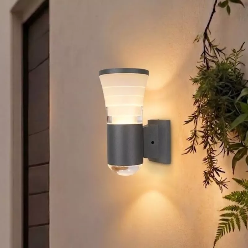 Đèn tường Led hiện đại ngoài trời kiểu trụ VNT-362 - Hình ảnh 3