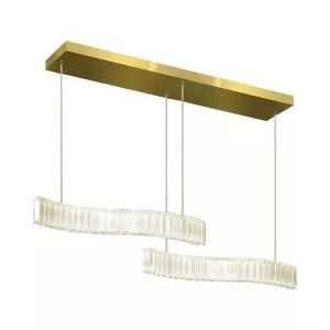 Đèn chùm phale, thiết kế thả ngang, thanh phale cao cấp DC-413