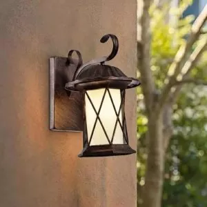 Đèn gắn tường ngoài trời giá rẻ, thiết kế cổ điển VNT-612