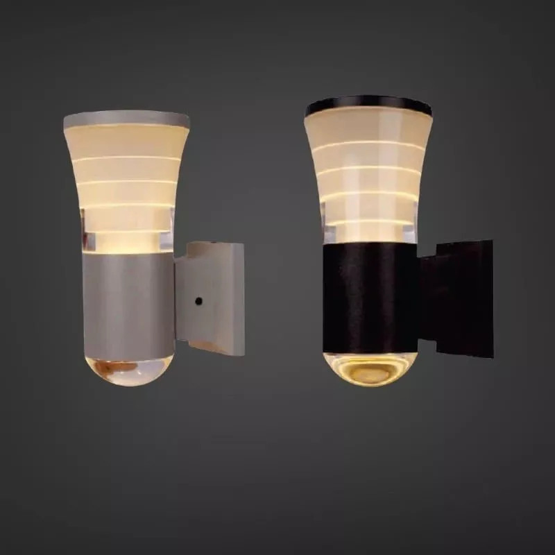Đèn tường Led hiện đại ngoài trời kiểu trụ VNT-362 - Hình ảnh 2