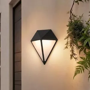 Đèn tường Led hiện đại ngoài trời, thiết kế hình kim cương VNT-343