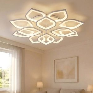 Đèn ốp trần hiện đại, thiết kế hình bông hoa OT-055