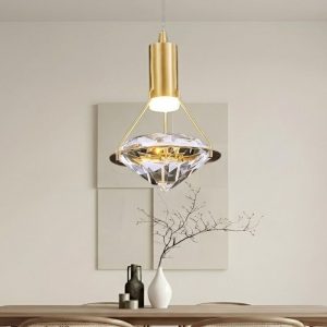 Đèn thả LED Nghệ Thuật Kim Cương Phale K9 TDC-2104