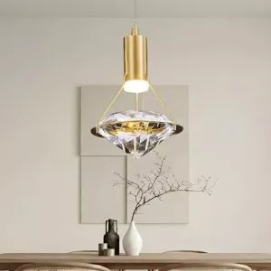 Đèn thả LED Nghệ Thuật Kim Cương Phale K9 TDC-2104