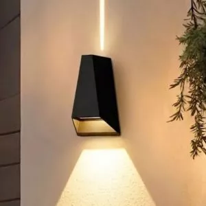 Đèn tường Led hiện đại ngoài trời, hắt 2 chiều cao cấp VNT-374