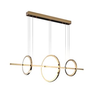 Đèn thả hiện đại – thiết kế thả ngang, vòng tròn led sáng tạo DT-18