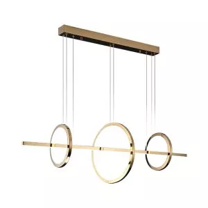 Đèn thả hiện đại – thiết kế thả ngang, vòng tròn led sáng tạo DT-18