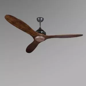 Quạt trần 3 cánh gỗ, thiết kế cổ điển QT-166