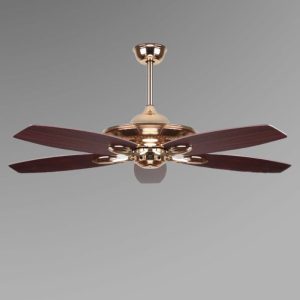 Quạt trần 5 cánh gỗ, thiết kế cổ điển QT-163