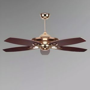 Quạt trần 5 cánh gỗ, thiết kế cổ điển QT-163