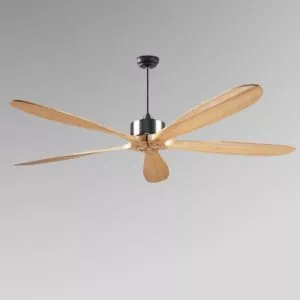 Quạt trần 5 cánh gỗ, thiết kế hiện đại QT-141