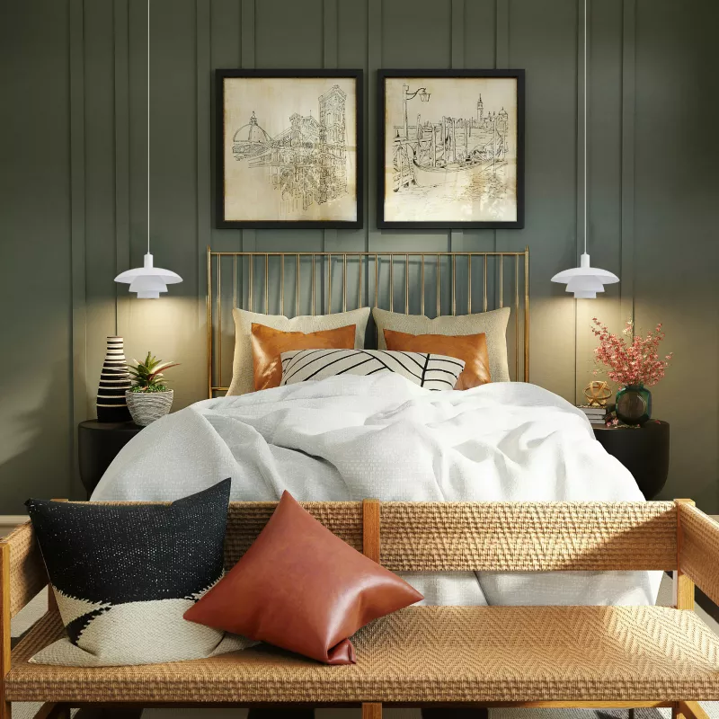 Đèn thả Decor - Chụp sắt nhiều tầng TDC-2271 - Hình ảnh 5