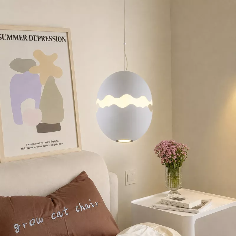 Đèn thả Decor – Thiết kế hiện đại hình quả trứng TDC-2284 - Hình ảnh 2