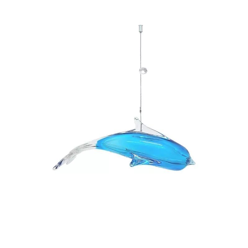 Đèn thả Decor - Thiết kế hiện đại thủy tinh hình cá heo TDC-2278 - Hình ảnh 2