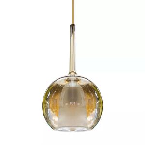 Đèn thả Decor – Thiết kế hiện đại thủy tinh màu trà TDC-2287