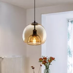 Đèn thả Decor – Thủy tinh màu trà TDC-2286