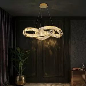 Đèn thả phale thiết kế vòng xoắn DC-2403