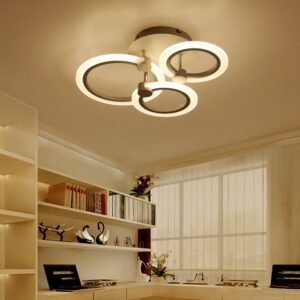 Đèn ốp trần hiện đại, thiết kế vòng tròn thiết kế OT-061