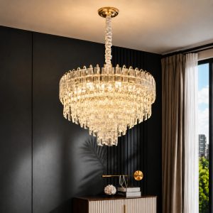 Đèn chùm thiết kế phale hiện đại dán tròn DC-2425