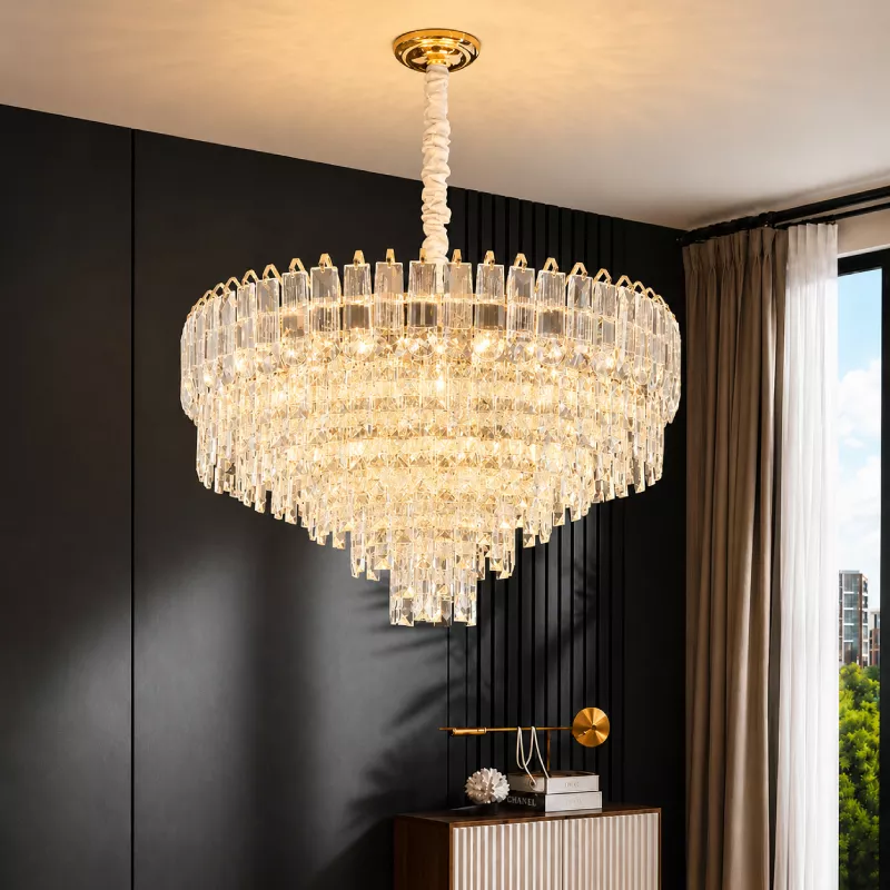Đèn chùm thiết kế phale hiện đại dán tròn DC-2425 - Hình ảnh 2