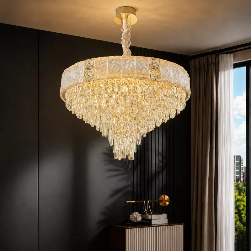 Đèn chùm thiết kế phale hiện đại dáng tròn DC-2428 - Hình ảnh 2