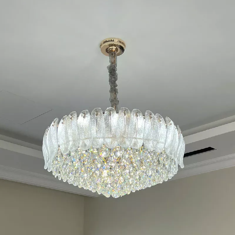 Đèn chùm thiết kế phale hiện đại dáng tròn DC-2437 - Hình ảnh 4