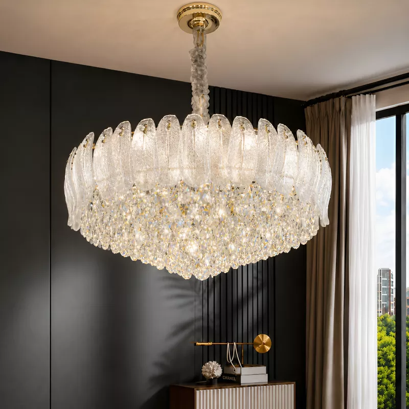 Đèn chùm thiết kế phale hiện đại dáng tròn DC-2437 - Hình ảnh 2