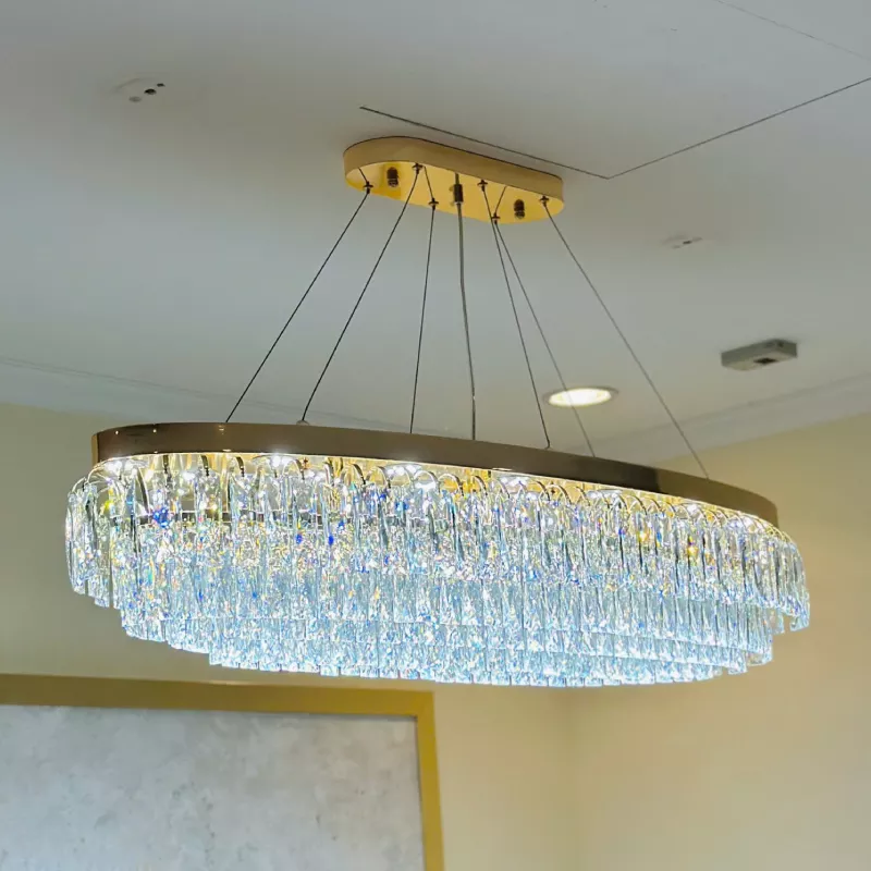 Đèn chùm thiết kế phale hiện đại thả ngang DC-2433 - Hình ảnh 3