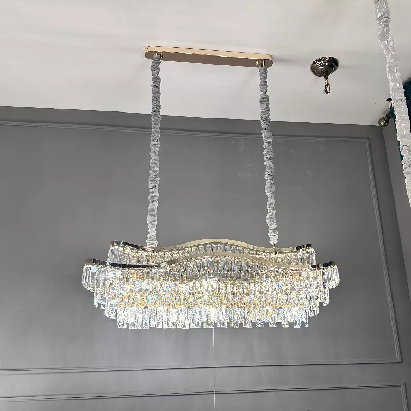Đèn chùm thiết kế phale hiện đại thả ngang DC-2435 - Hình ảnh 2