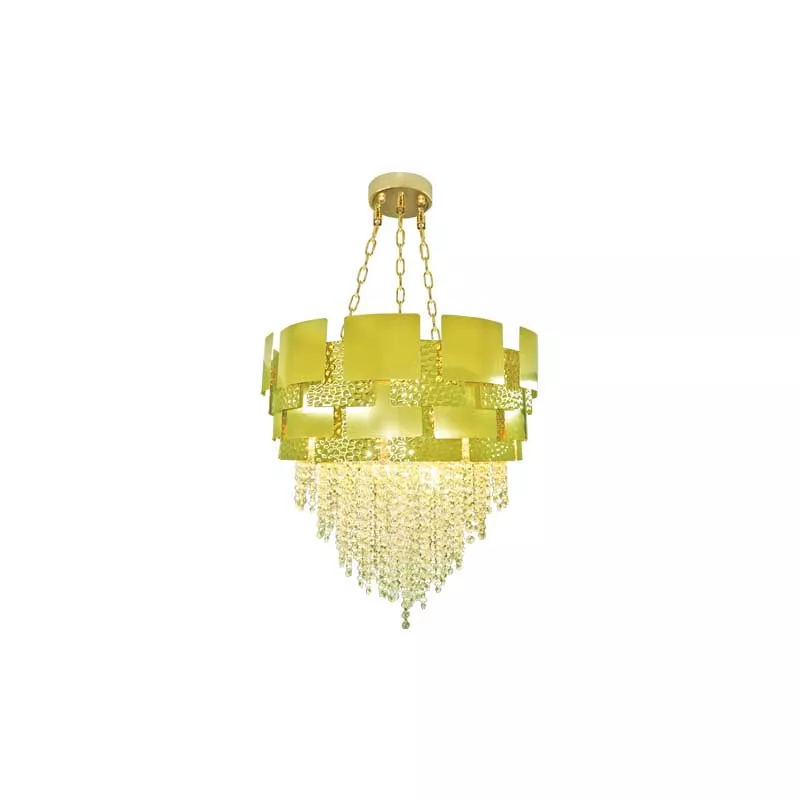 Đèn chùm thiết kế phale hiện đại dáng tròn dây xích DC-2457 - Hình ảnh 2