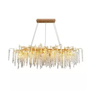 Đèn chùm thiết kế phale hiện đại thả ngang hình lá DC-2463